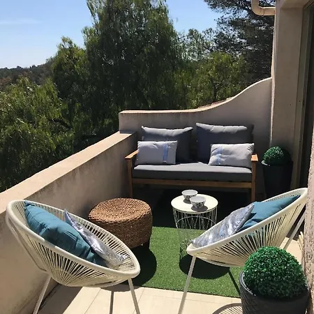 شقة Boulouris - Grand 3 Pieces 5 Personnes Avec Terrasse A 5min A Pied Des Plages Saint-Raphaël