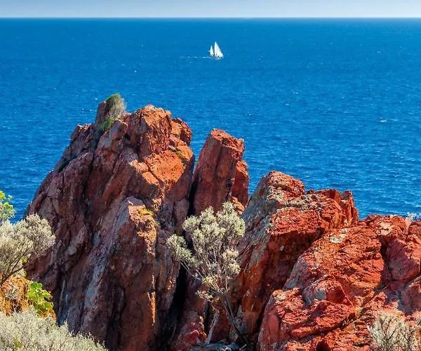 Appartamento Boulouris - Grand 3 Pieces 5 Personnes Avec Terrasse A 5min A Pied Des Plages *